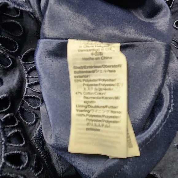 J. CREW Embroidered Midi Dress Sz. 2 - Picture 6 of 8